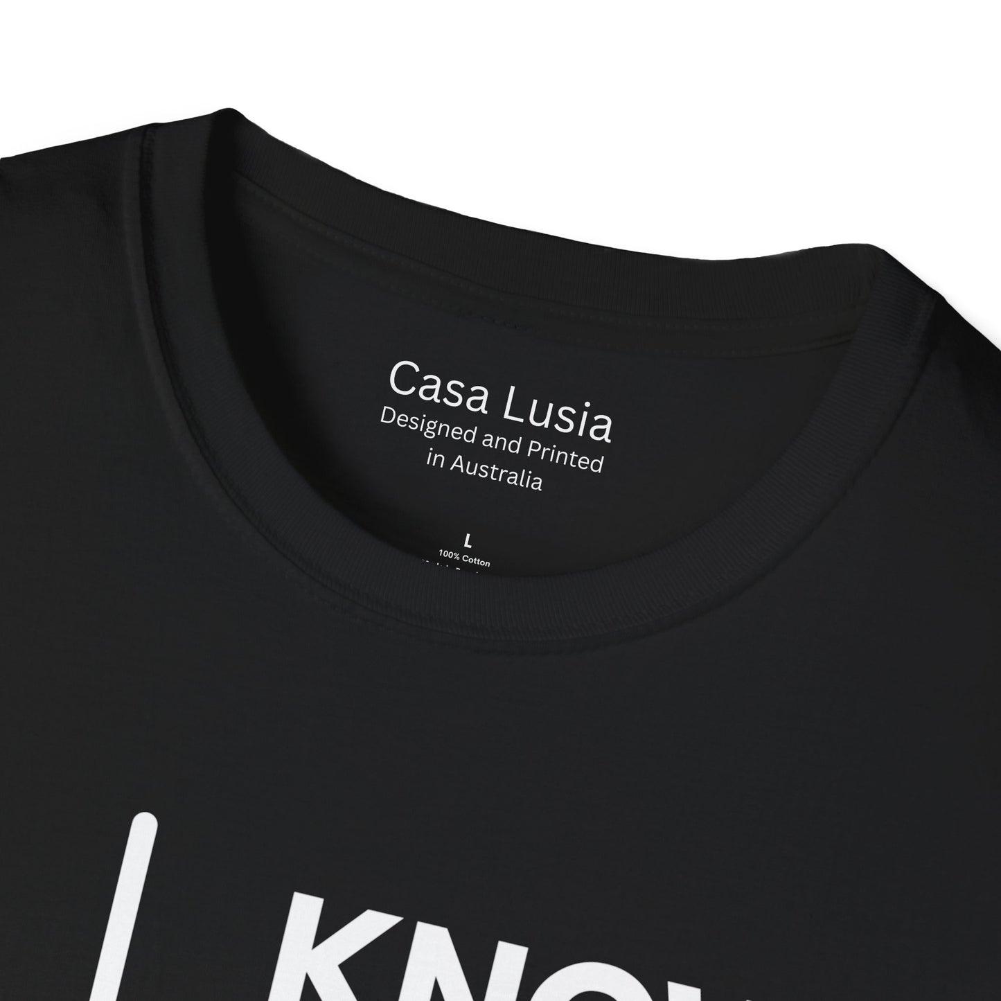"Known At This Address" Cotton Cat T-Shirt - Ships from Australia