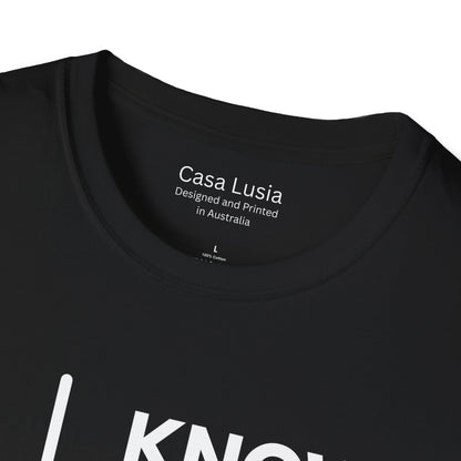 "Known At This Address" Cotton Cat T-Shirt - Ships from Australia