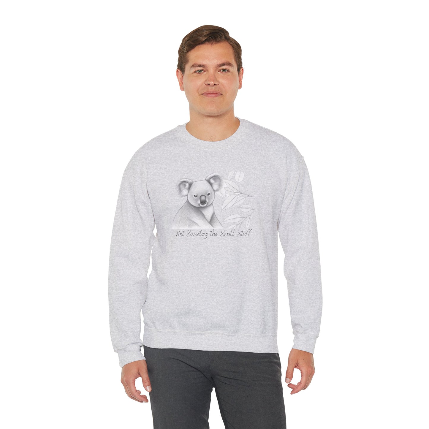 "Not Sweating the Small Stuff" Koala Sweatshirt - Ships from Australia