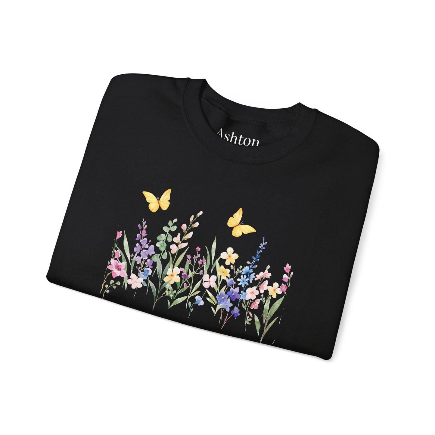 Botanical Wildflowers sweatshirt - Ships from Australia