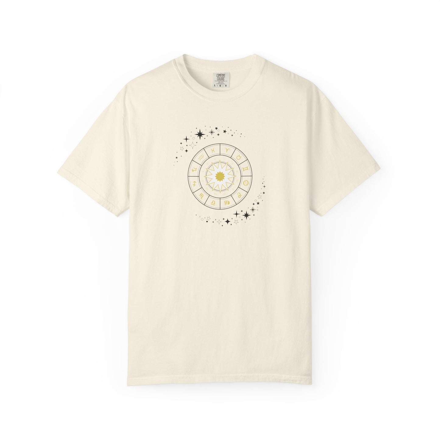 Celestial Zodiac Wheel T-Shirt — Ships from Australia