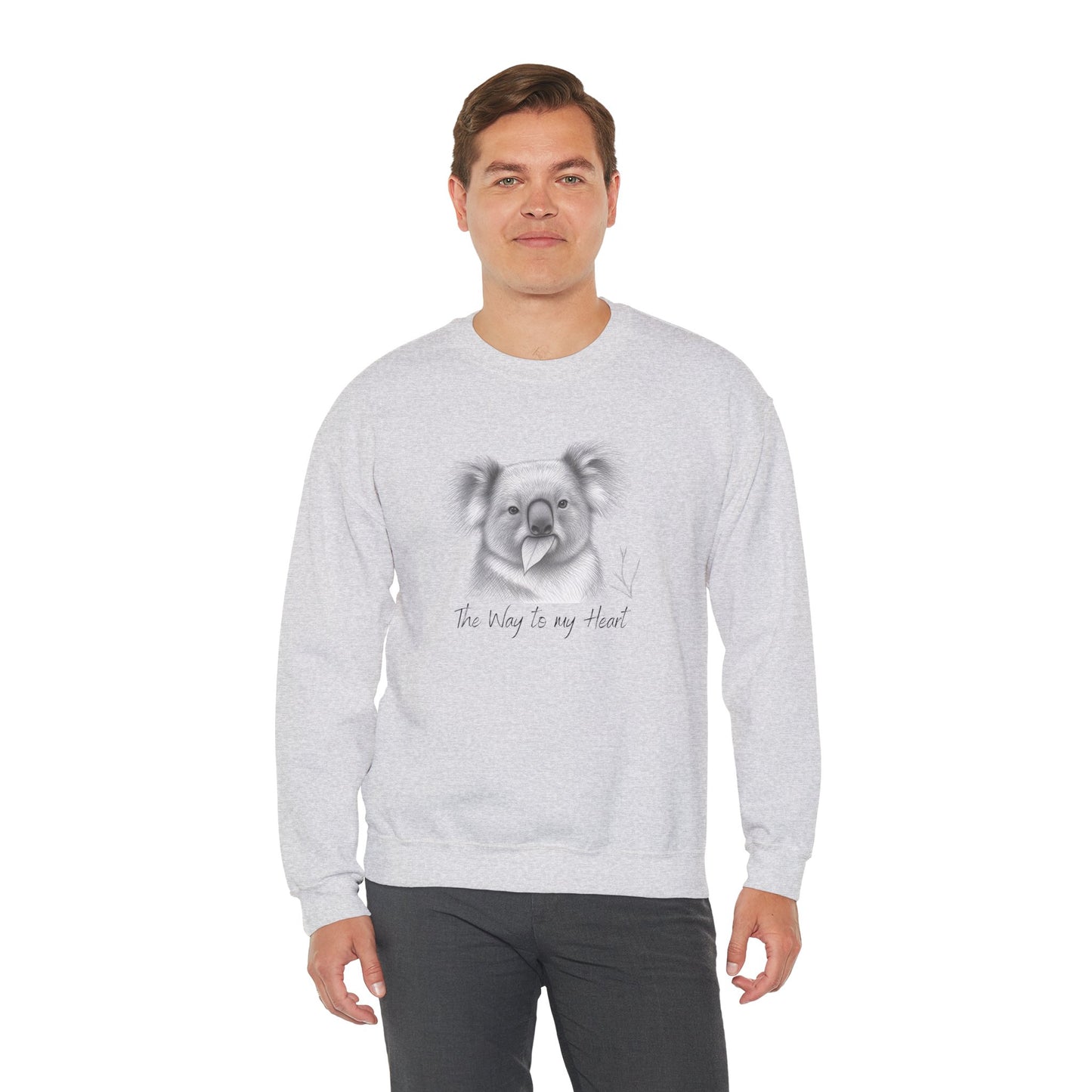 "The Way to My Heart" Koala Sweatshirt - Ships from Australia