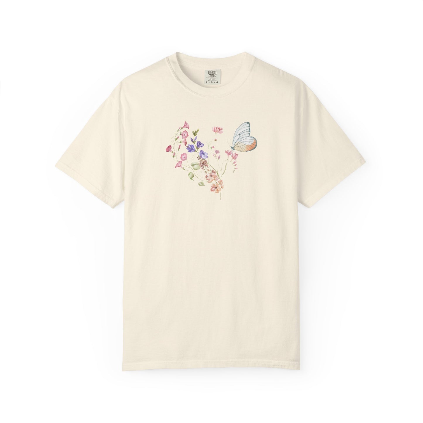 Wildflowers Cotton T-Shirt (Style 2) - ships from Australia