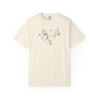 Wildflowers Cotton T-Shirt (Style 2) - ships from Australia