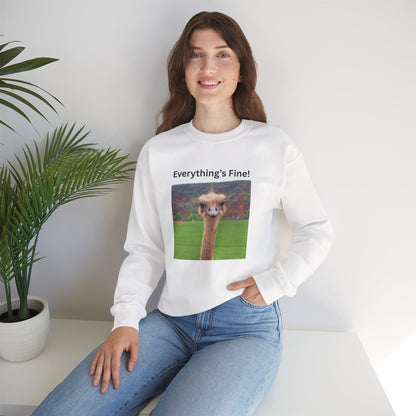 "Everything's Fine!" (Style 2) Sweatshirt - Ships from Australia