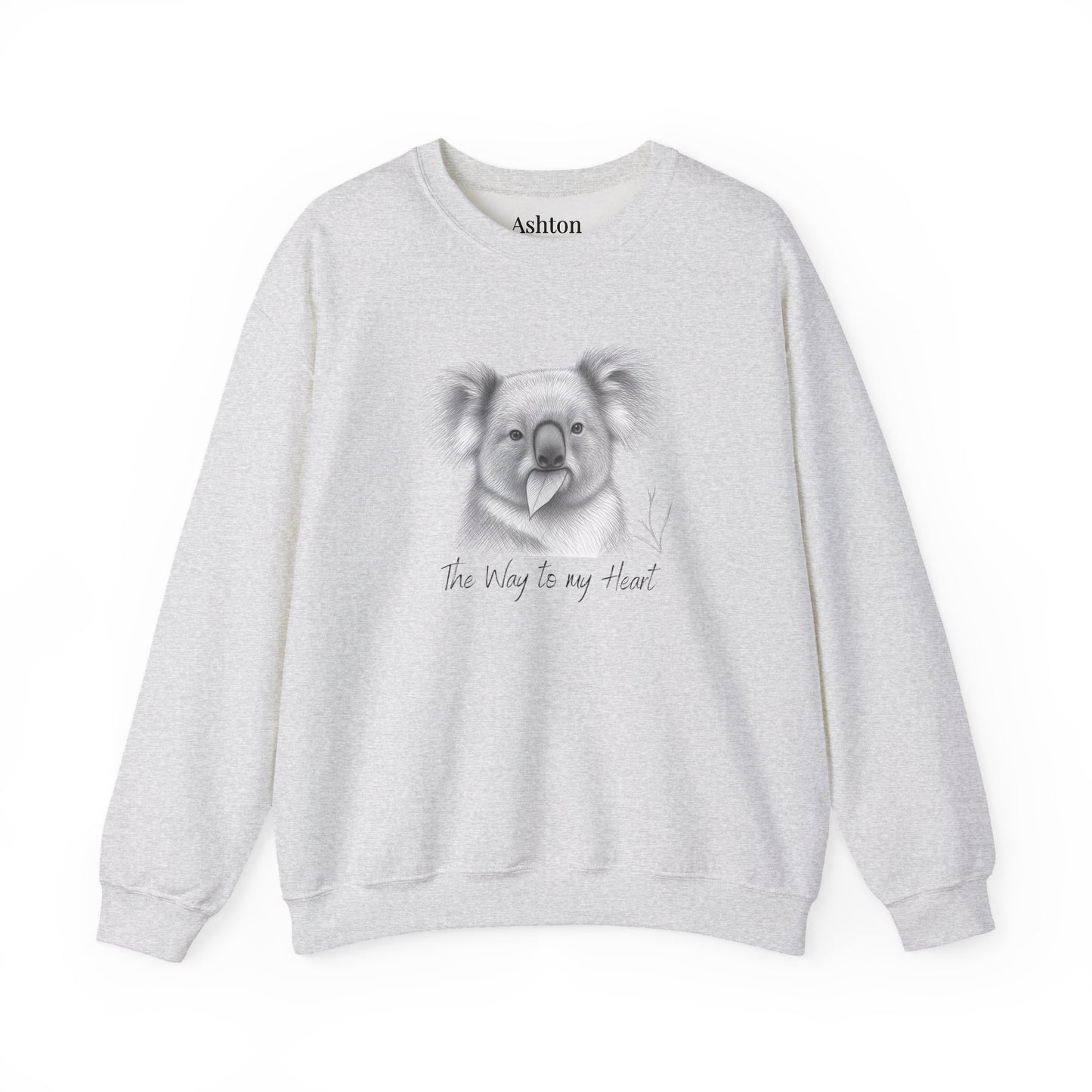 "The Way to My Heart" Koala Sweatshirt - Ships from Australia