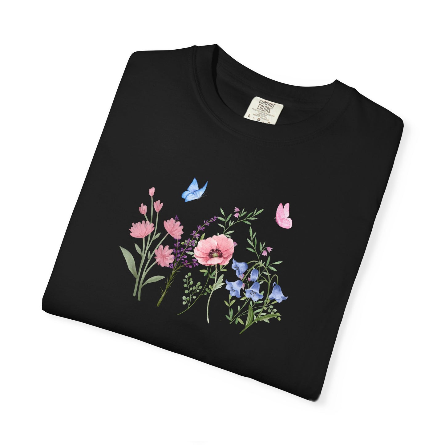 Butterflies and Flowers t-shirt - Ships from Australia