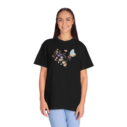 Wildflowers Cotton T-Shirt (Style 2) - ships from Australia