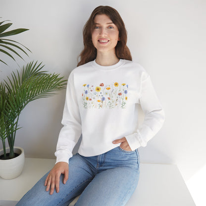Wildflowers Sweatshirt - Ships from Australia