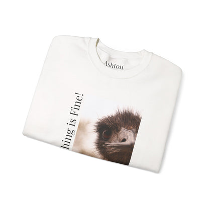 "Everything Is Fine" Sweatshirt (Style 1) - Ships from Australia