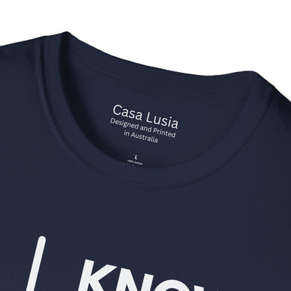 "Known At This Address" Cotton Cat T-Shirt - Ships from Australia