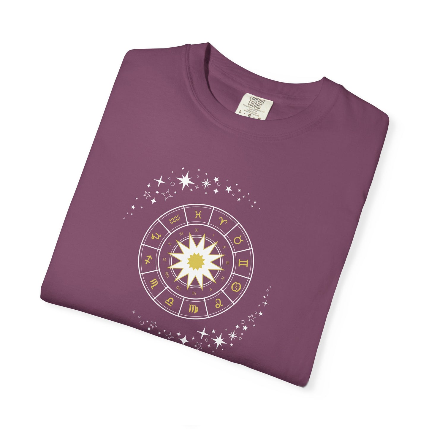 Celestial Zodiac Wheel T-Shirt — Ships from Australia