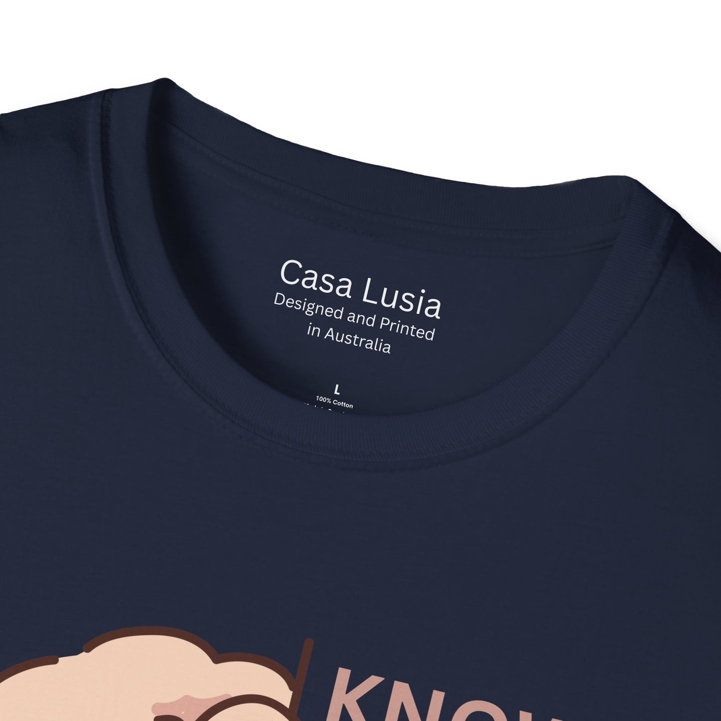 "Known At This Address" Cotton Dog T-Shirt - Ships from Australia