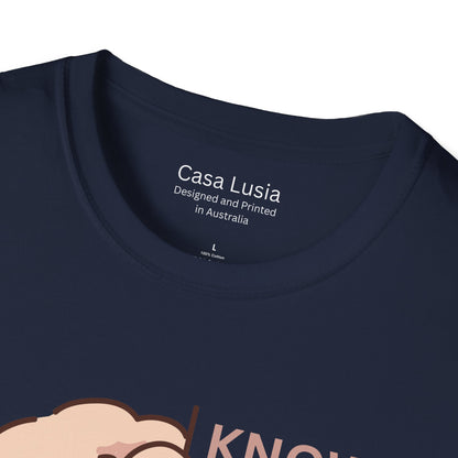 "Known At This Address" Cotton Dog T-Shirt - Ships from Australia