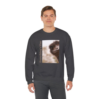 "Everything Is Fine" Sweatshirt (Style 1) - Ships from Australia