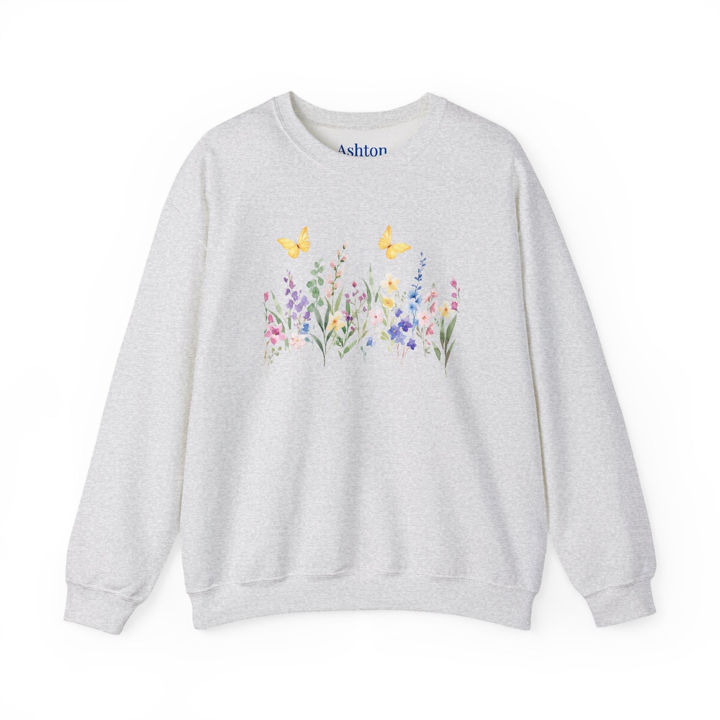 Botanical Wildflowers sweatshirt - Ships from Australia
