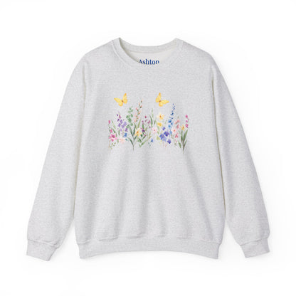 Botanical Wildflowers sweatshirt - Ships from Australia