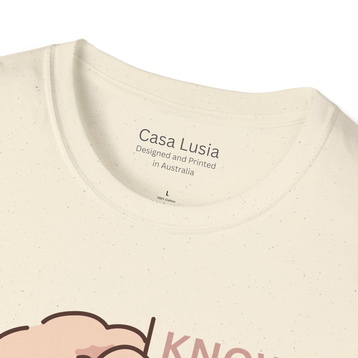 "Known At This Address" Cotton Dog T-Shirt - Ships from Australia