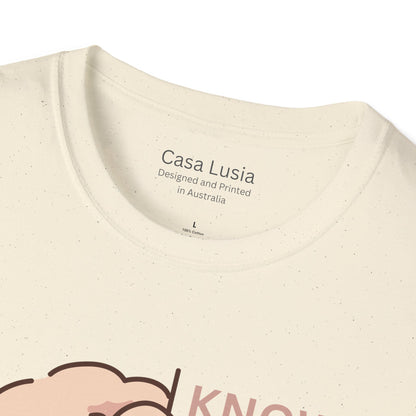 "Known At This Address" Cotton Dog T-Shirt - Ships from Australia