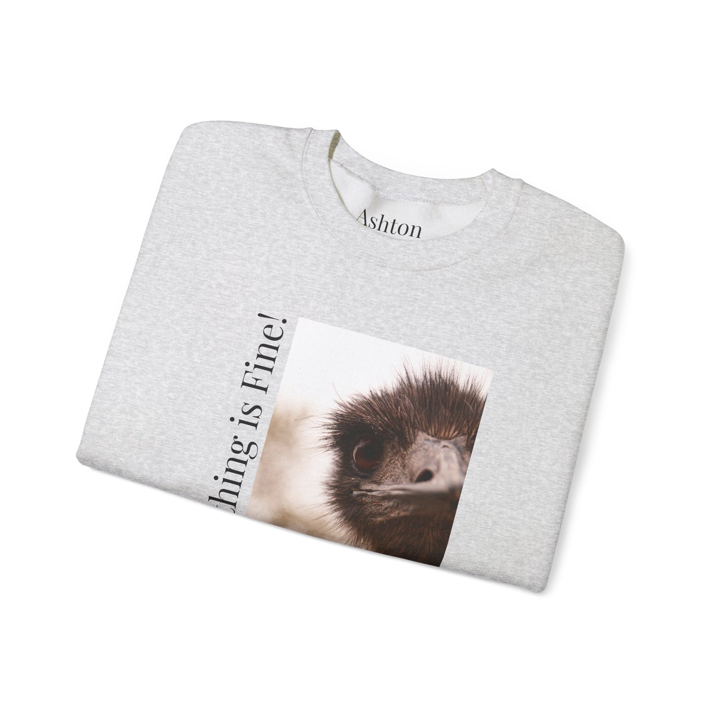 "Everything Is Fine" Sweatshirt (Style 1) - Ships from Australia