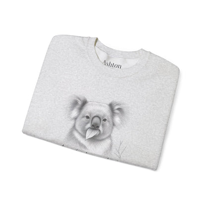 "The Way to My Heart" Koala Sweatshirt - Ships from Australia