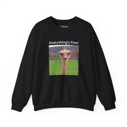 "Everything's Fine!" (Style 2) Sweatshirt - Ships from Australia