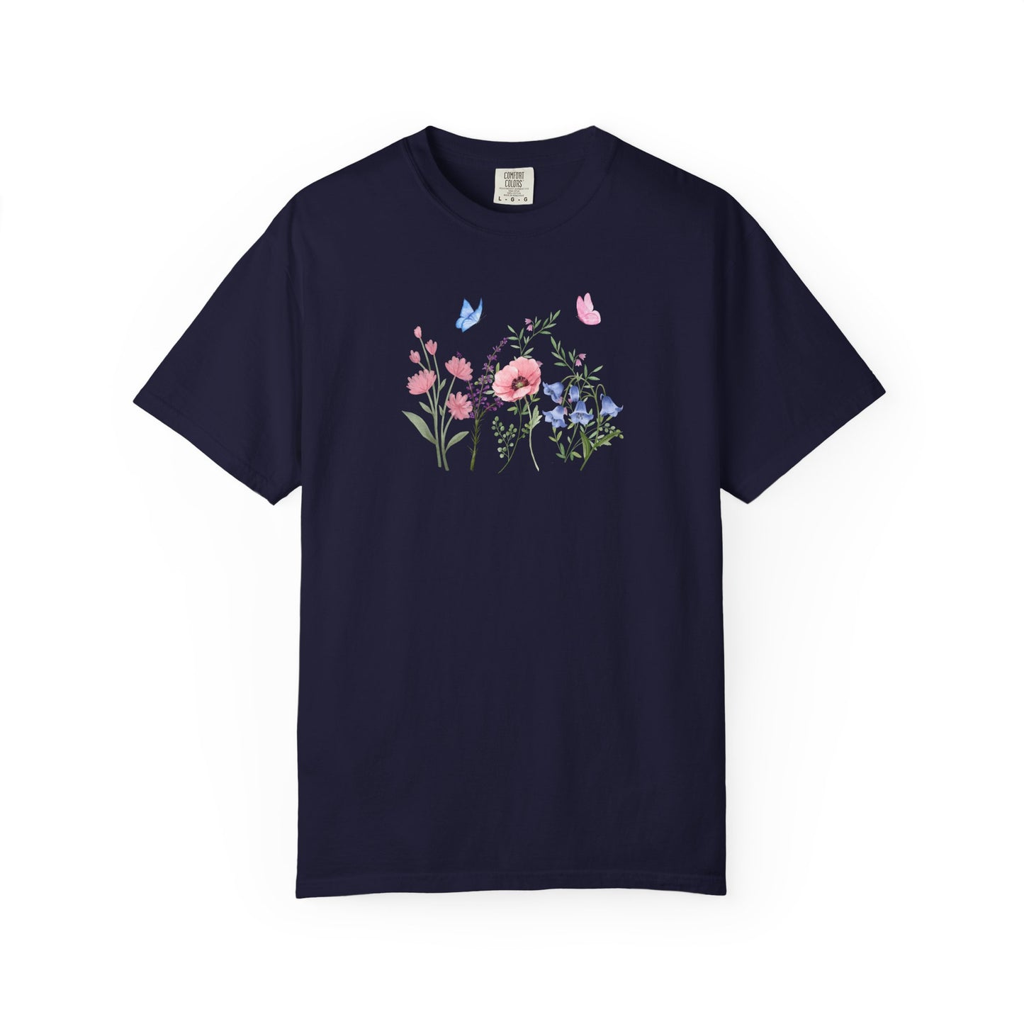 Butterflies and Flowers t-shirt - Ships from Australia