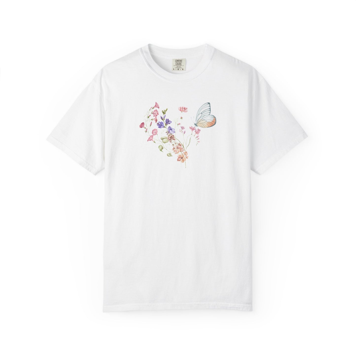 Wildflowers Cotton T-Shirt (Style 2) - ships from Australia