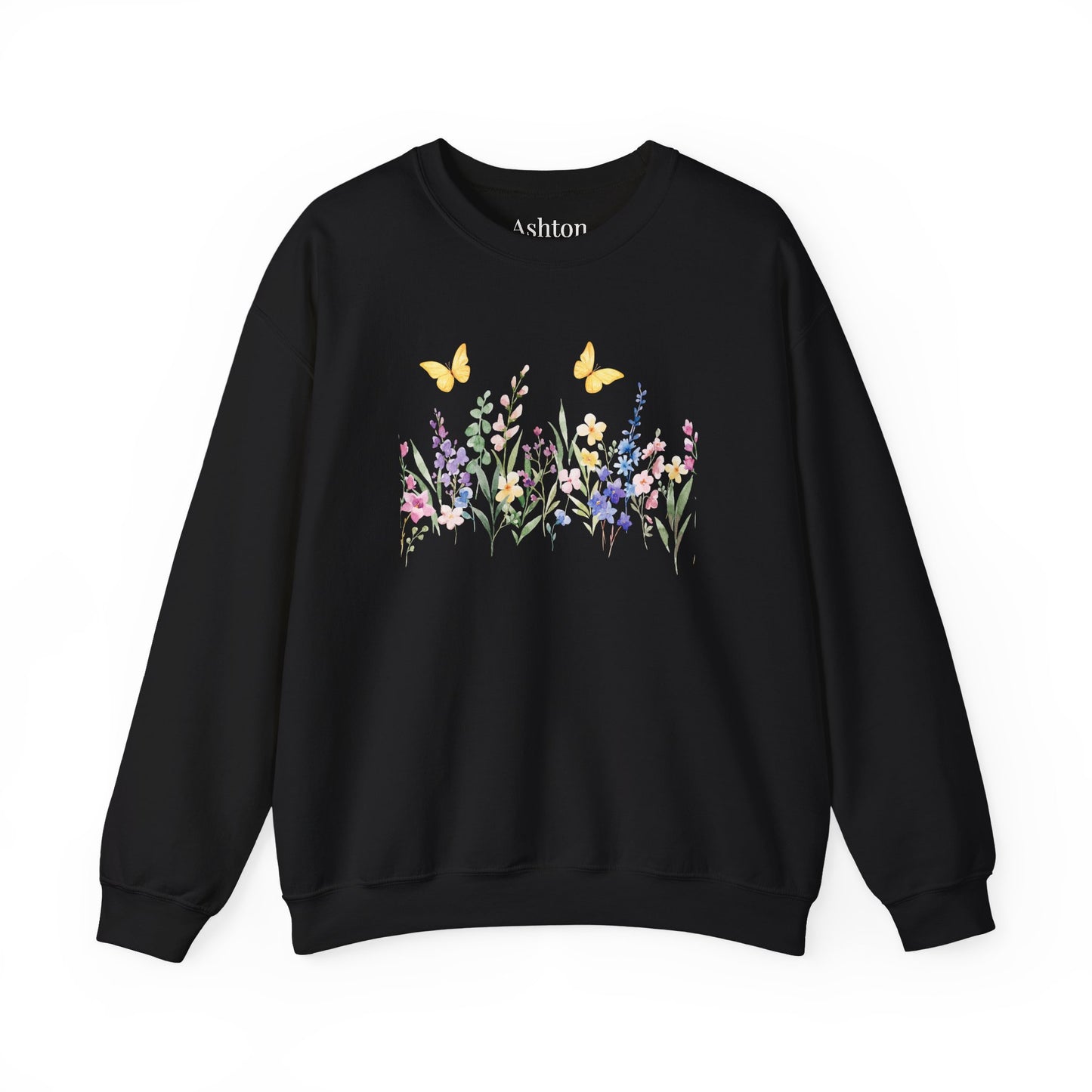 Botanical Wildflowers sweatshirt - Ships from Australia