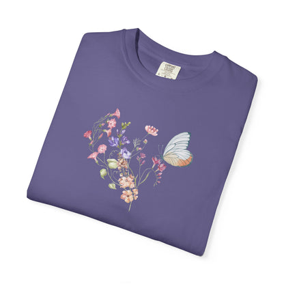 Wildflowers Cotton T-Shirt (Style 2) - ships from Australia