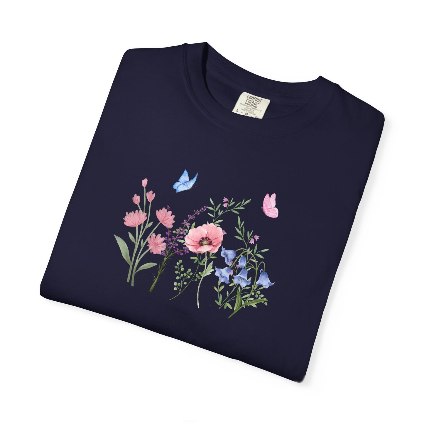 Butterflies and Flowers t-shirt - Ships from Australia