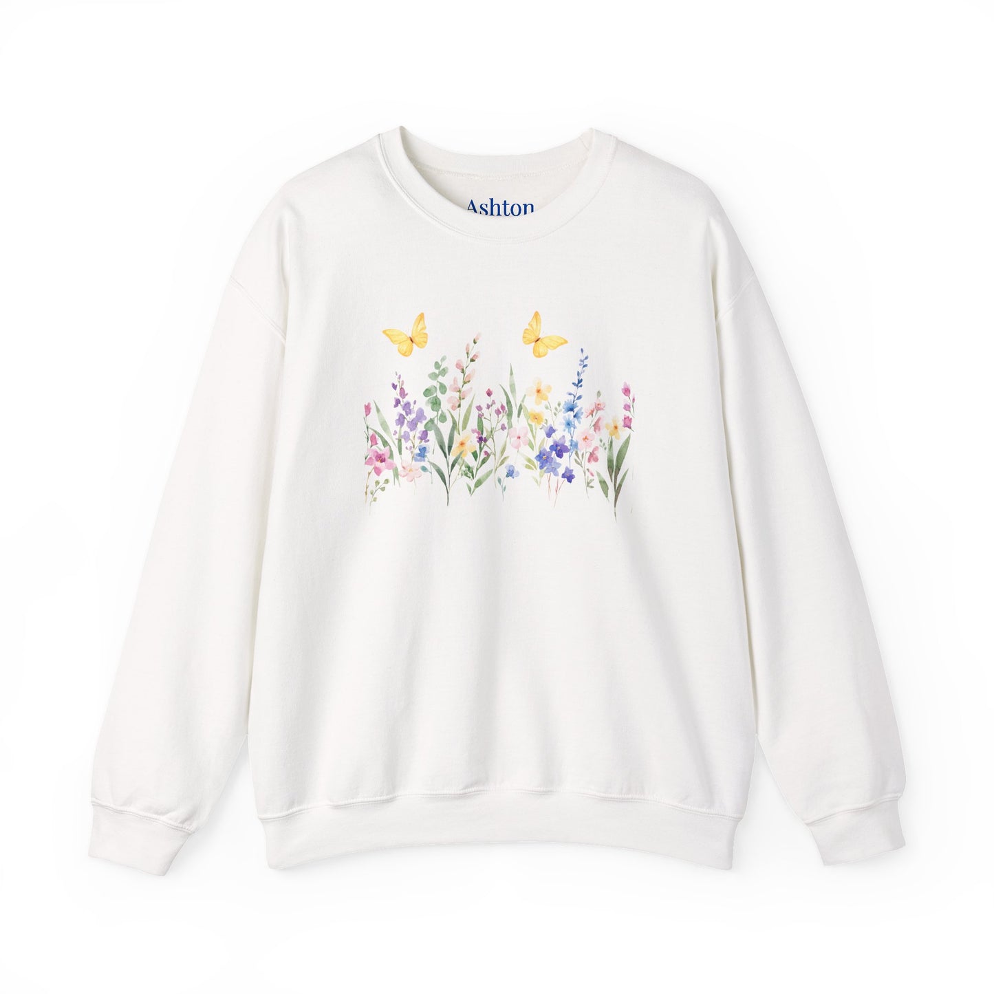 Botanical Wildflowers sweatshirt - Ships from Australia