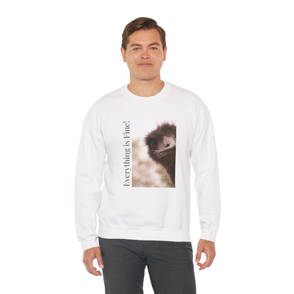 "Everything Is Fine" Sweatshirt (Style 1) - Ships from Australia