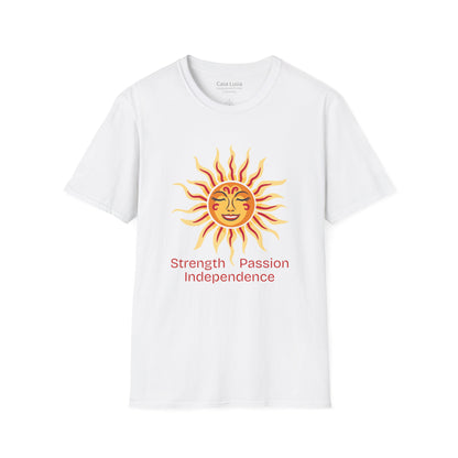 Retro Sun Light-Weight Cotton T-Shirt ships from Australia