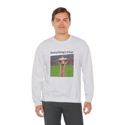"Everything's Fine!" (Style 2) Sweatshirt - Ships from Australia