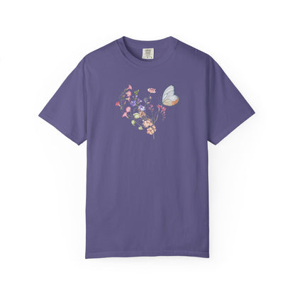 Wildflowers Cotton T-Shirt (Style 2) - ships from Australia