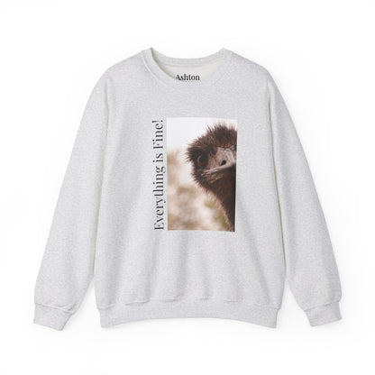 "Everything Is Fine" Sweatshirt (Style 1) - Ships from Australia