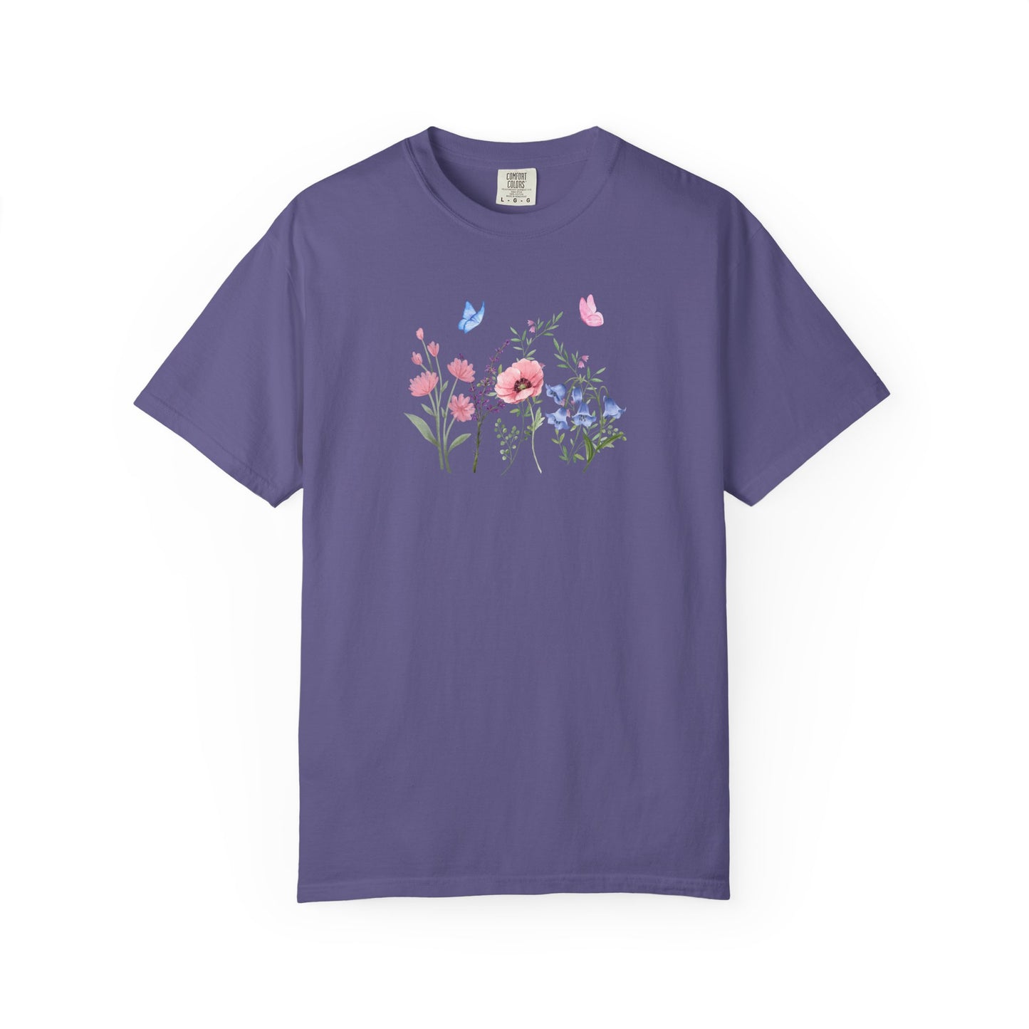 Butterflies and Flowers t-shirt - Ships from Australia