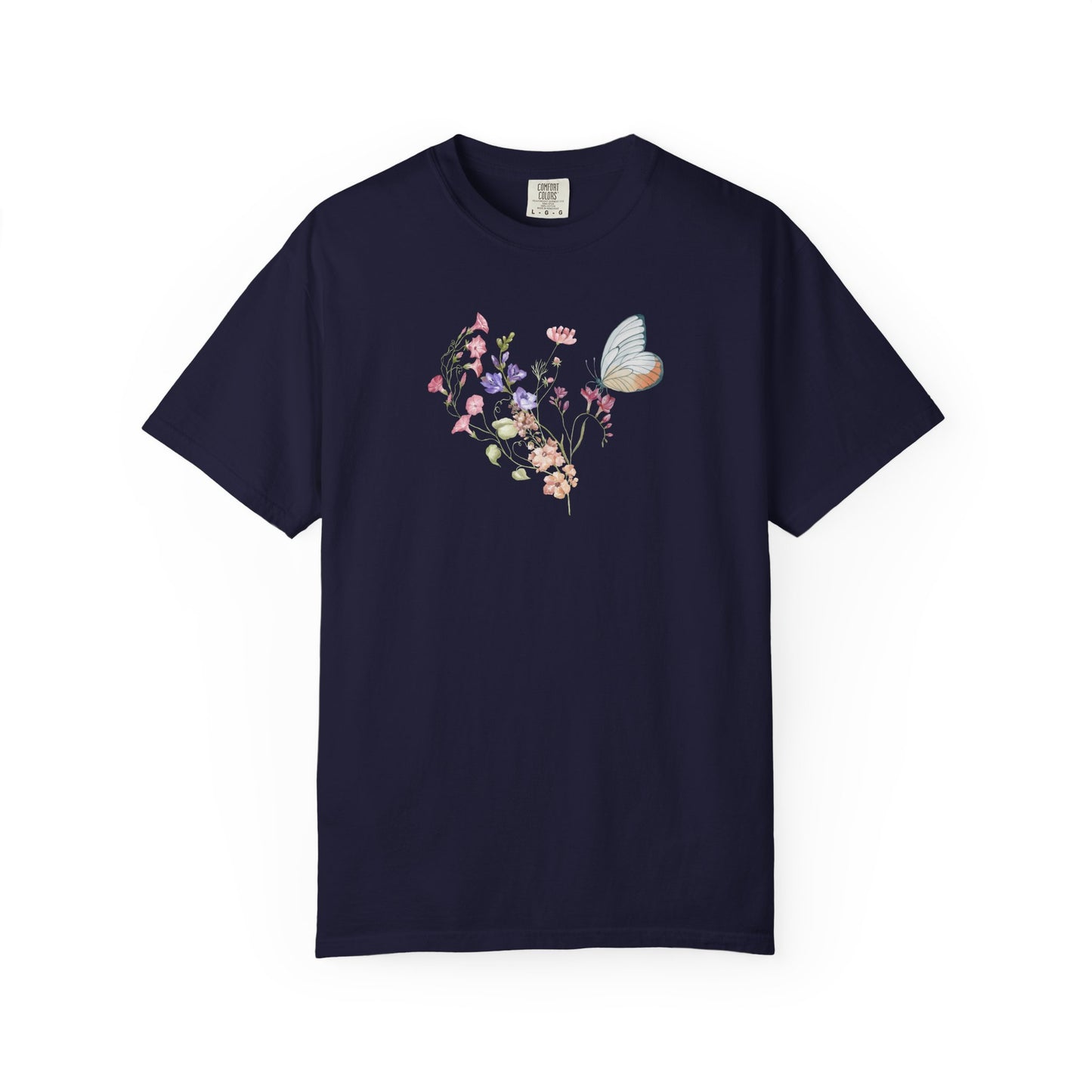 Wildflowers Cotton T-Shirt (Style 2) - ships from Australia