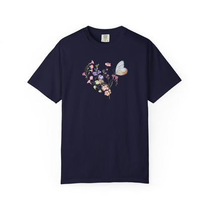 Wildflowers Cotton T-Shirt (Style 2) - ships from Australia