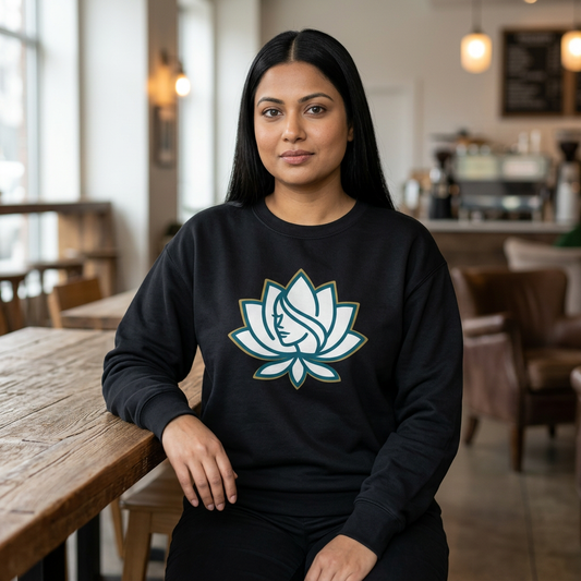 Lotus Lady Sweatshirt - Ships from Australia
