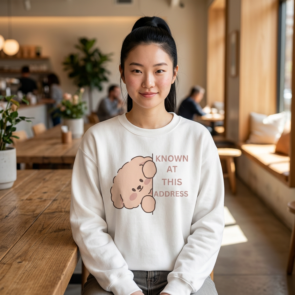 "Known At This Address" Dog Sweatshirt  - Ships from Australia