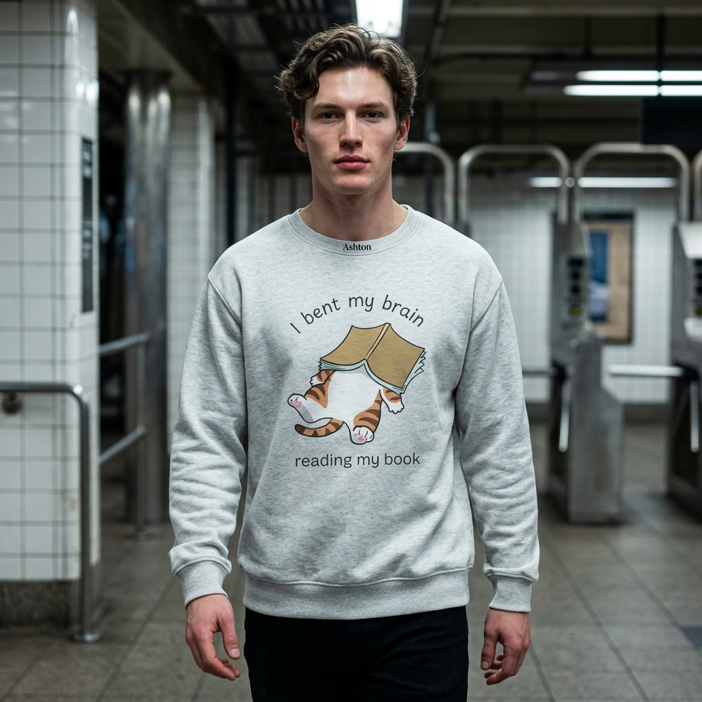 "I Bent My Brain" Sweatshirt - Ships from Australia