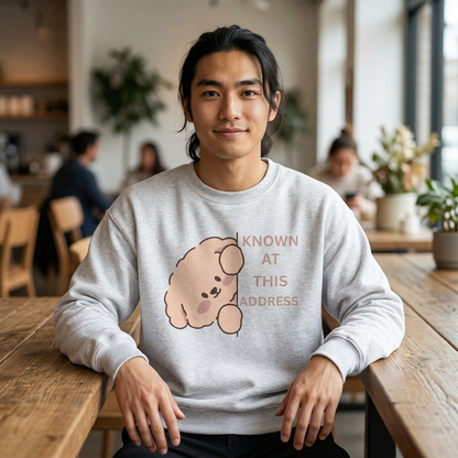 "Known At This Address" Dog Sweatshirt  - Ships from Australia