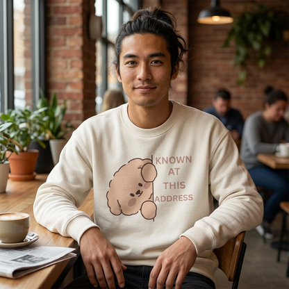 "Known At This Address" Dog Sweatshirt  - Ships from Australia