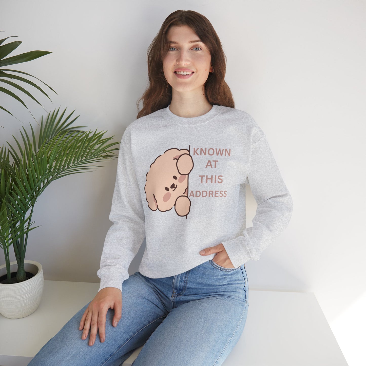 "Known At This Address" Dog Sweatshirt  - Ships from Australia