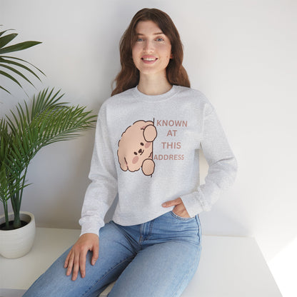 "Known At This Address" Dog Sweatshirt  - Ships from Australia