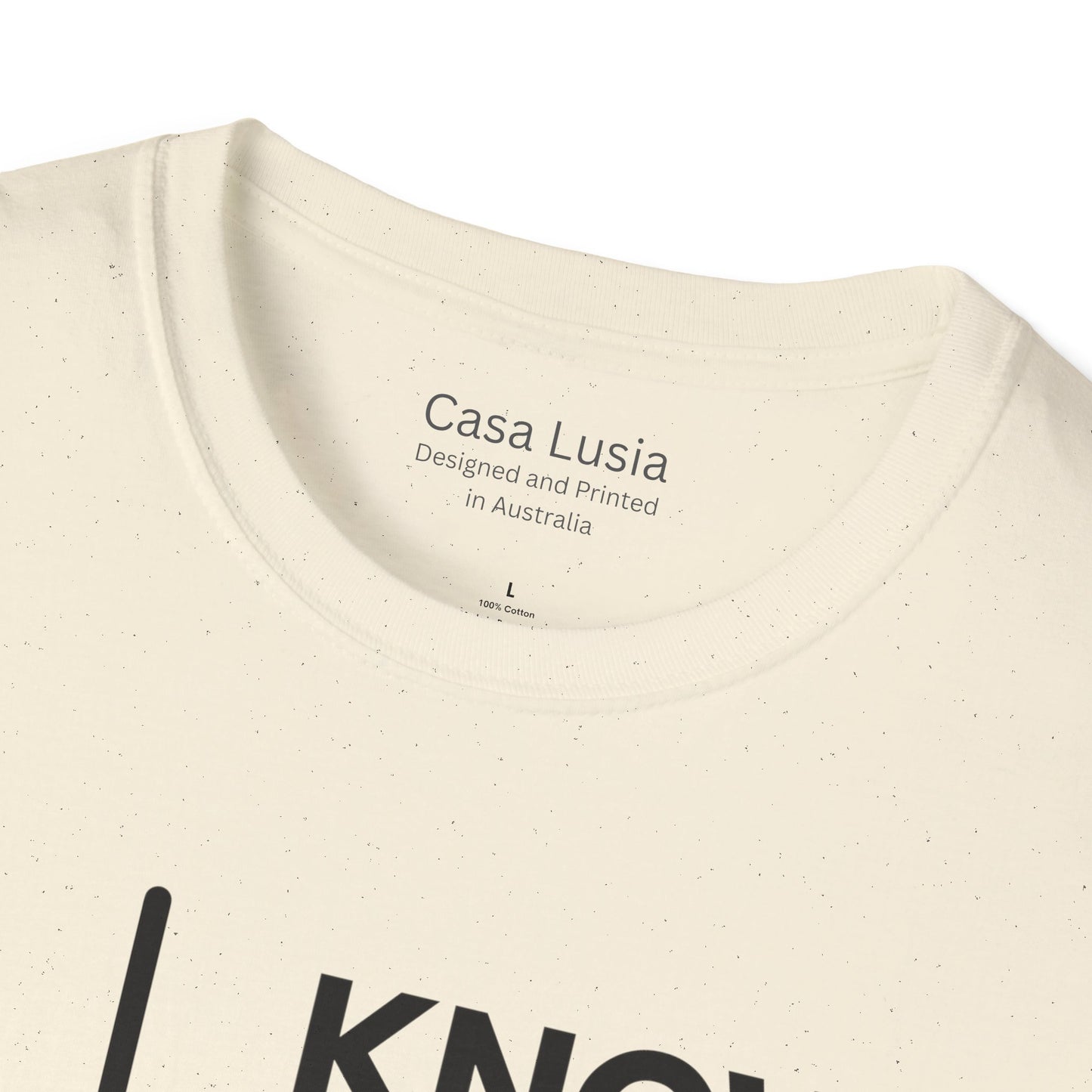 "Known At This Address" Cotton Cat T-Shirt - Ships from Australia