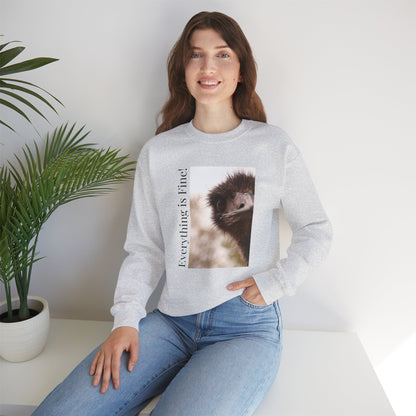 "Everything Is Fine" Sweatshirt (Style 1) - Ships from Australia