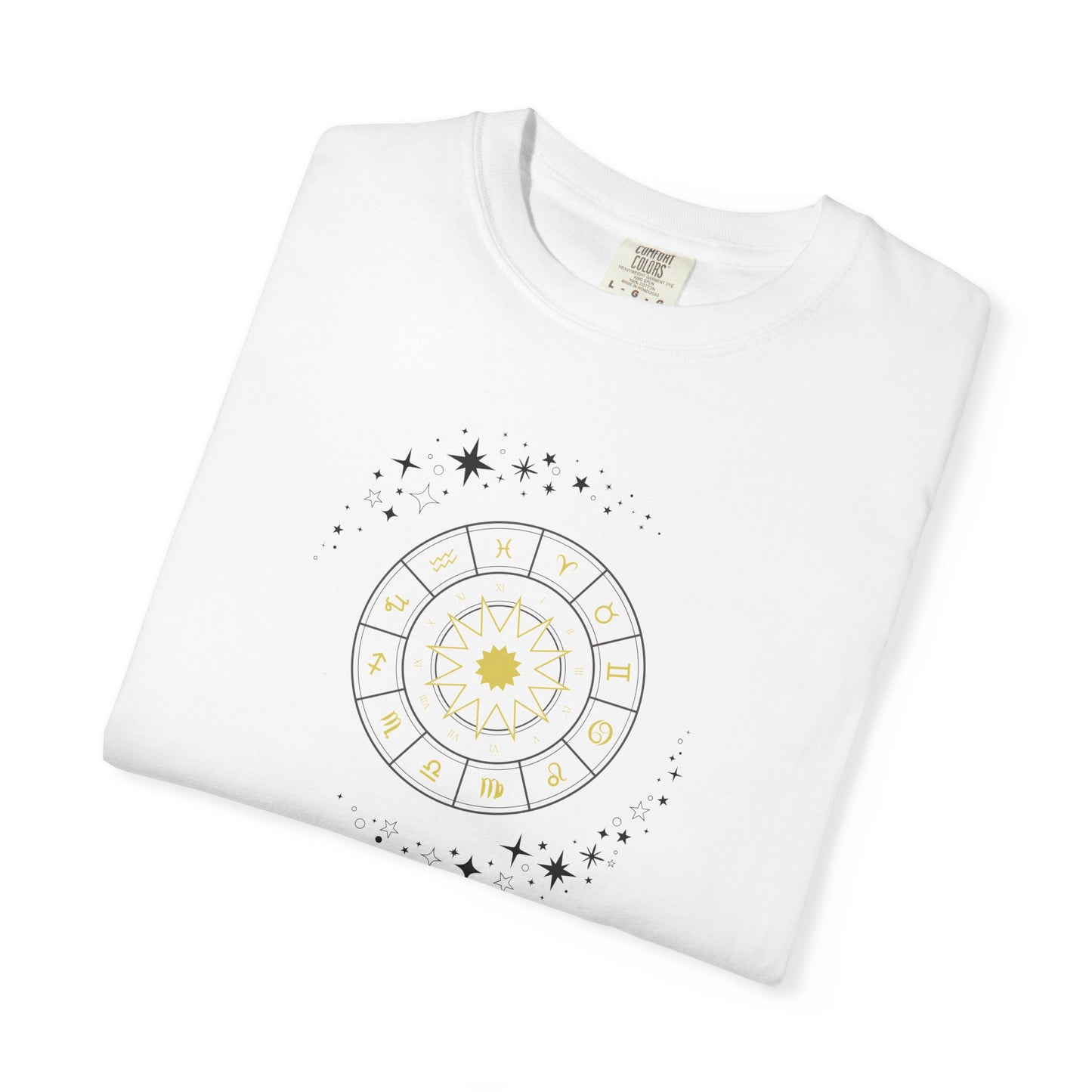 Celestial Zodiac Wheel T-Shirt — Ships from Australia